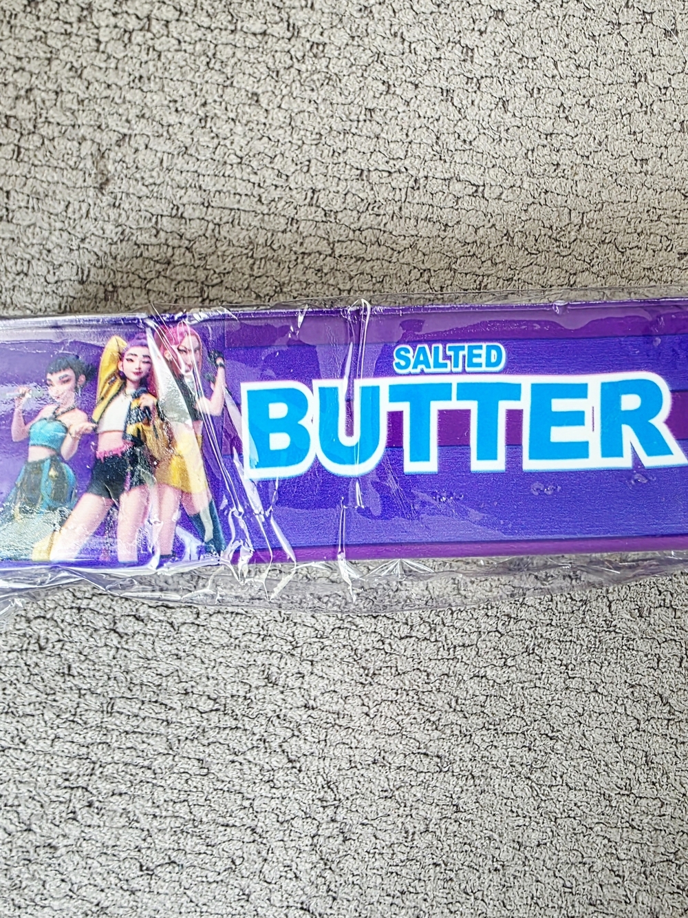 KPop Demon Hunters Huntrix Girls 4oz Salted Butter Slow-Rise Squishy
